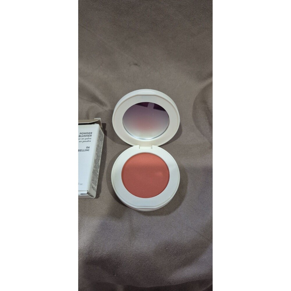 New Farmasi Powder Blusher 06 Bellini All Skin Types Peachy Pink Cheek Color New